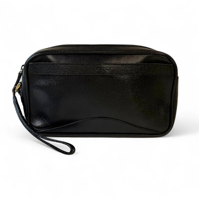 Gucci Bag, Black Leather Vintage Clutch