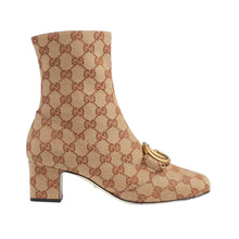 Gucci Shoes, Monogram Malaga GG Victoire 55mm Ankle Boots (size 37)