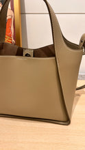 Stella McCartney Bag, Taupe Logo Top Handle Crossbody Tote