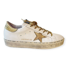Golden Goose Shoes, White Hi-Star Sneakers (size 41)