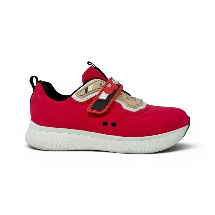 Prada Shoes, Red Nylon Velcro Sneakers (size 37.5)