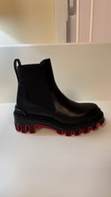 Christian Louboutin Shoes, Black Marchacroche Dune Leather Boots (size 39.5)