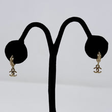 Chanel 2025 Mixed Metal CC Huggie Hoop Earrings