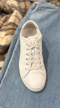 Saint Laurent Shoes, White Leather Malibu Sneakers (size 36)