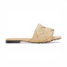 Bottega Veneta Shoes, Beige Intrecciato Lido Sandals (size 38)