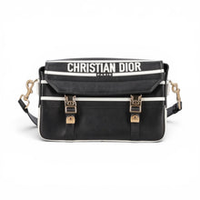 Christian Dior Bag, Black Leather Diorcamp Crossbody