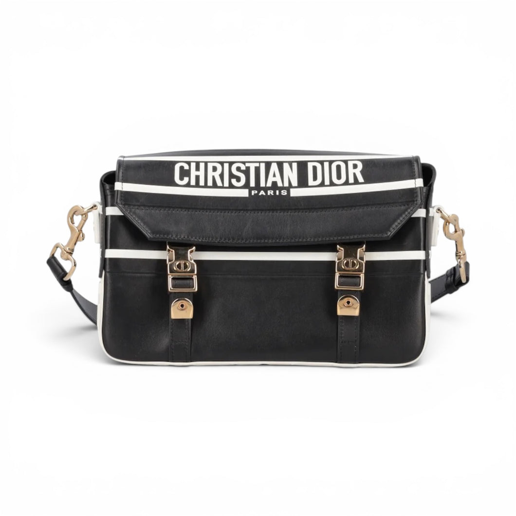 Christian Dior Bag, Black Leather Diorcamp Crossbody