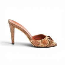 Gucci Shoes, Monogram Canvas Sunset Heels (size 37)