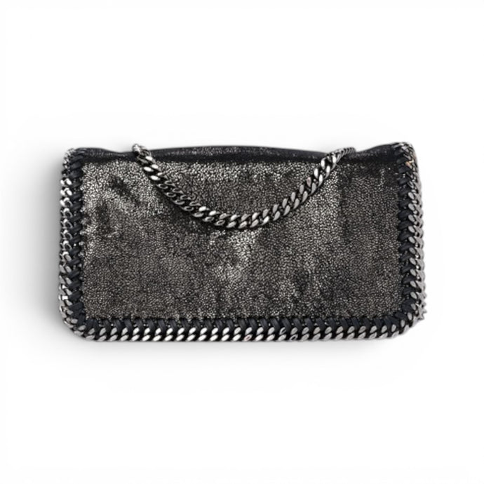 Stella McCartney Bag, Ruthenium Shiny Dotted Falabella Crossbody Bag