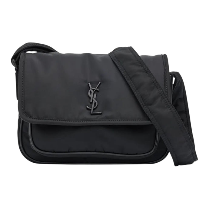 Saint Laurent Bag, Black Nylon Niki Messenger Bag
