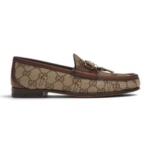 Gucci Shoes, Monogram Canvas Horsebit P Charm x Palace Jordaan Loafers (size 38)