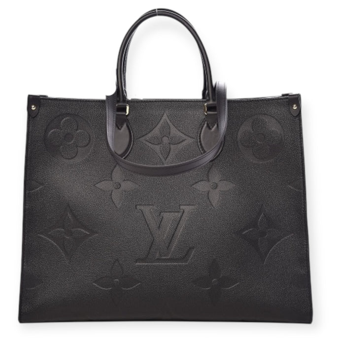Louis Vuitton Bag, Black Empreinte Leather OnTheGo GM