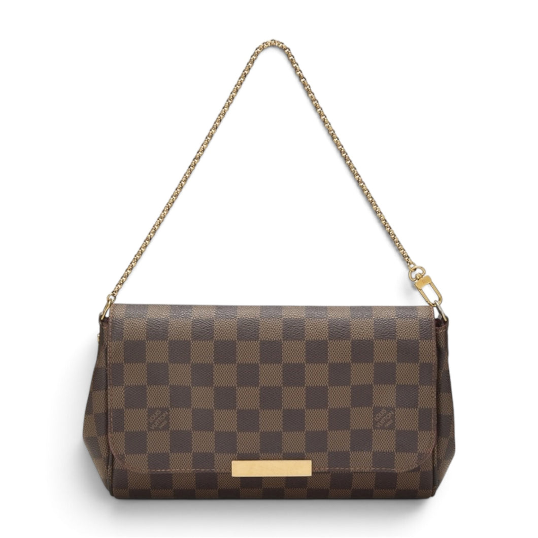 Louis Vuitton Bag, Damier Ebene Canvas Favorite MM