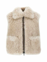 Brunello Cucinelli Reversible Cashmere Shearling Vest