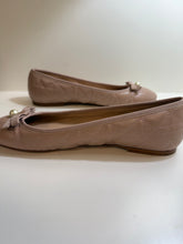 Christian Dior Shoes, Nude Calfskin Cannage Pearl Bow Ballet Flats (size 40.5)