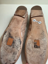 Christian Dior Shoes, Nude Calfskin Cannage Pearl Bow Ballet Flats (size 40.5)