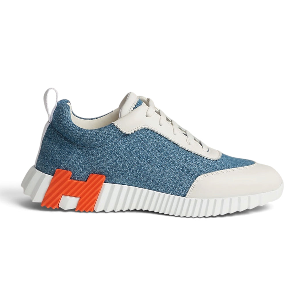 Hermés Shoes, Denim Bouncing Sneakers (size 36)