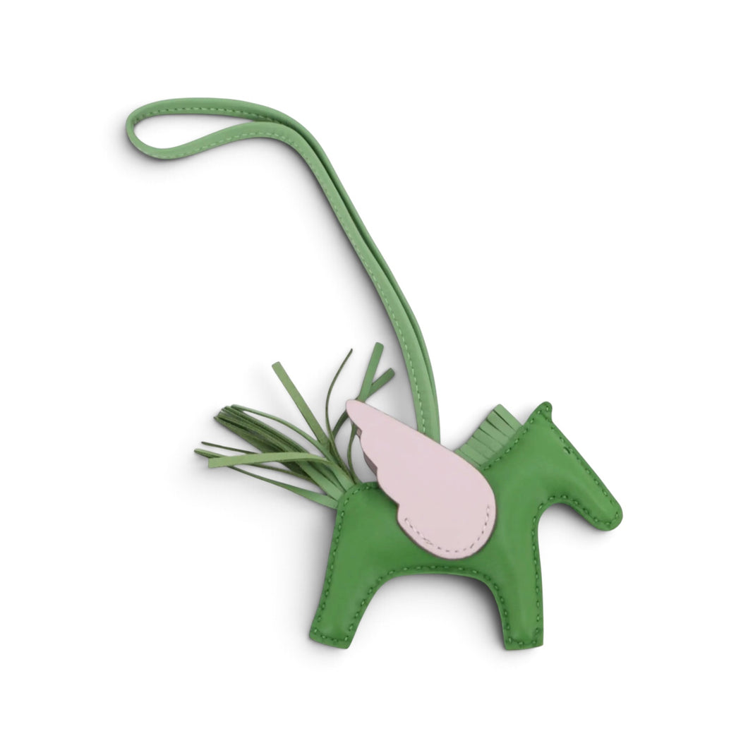 Hermès Green & Purple Rodeo PM Charm