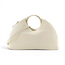 Jacquemus Bag, Ivory Lambskin Le Calino Ring Top Handle Bag