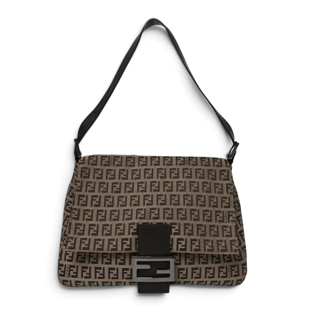 Fendi Bag, Zucchino Vitello Mama Baguette Bag
