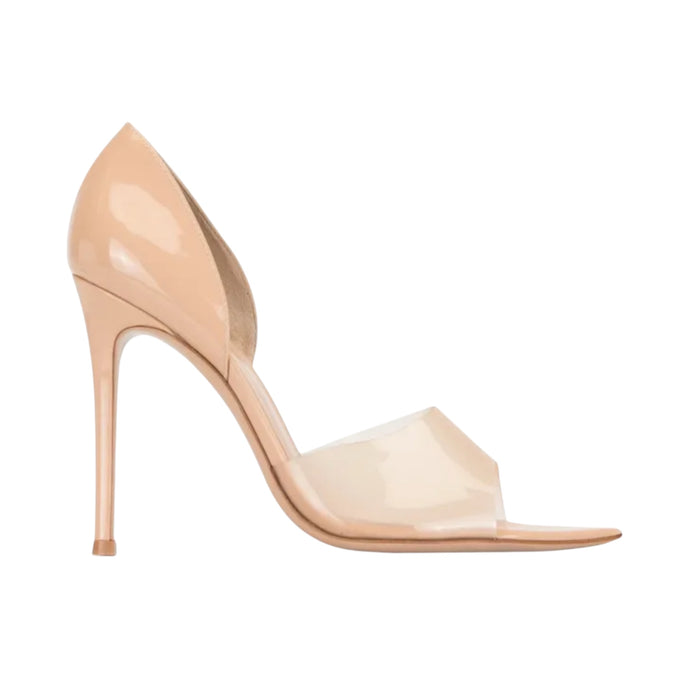 Gianvito Rossi Shoes, Bree 105mm Patent Leather Pumps (size 39)