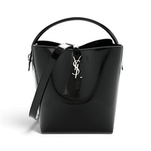 Saint Laurent Bag, Black Patent Calfskin Le 37 Bucket Bag