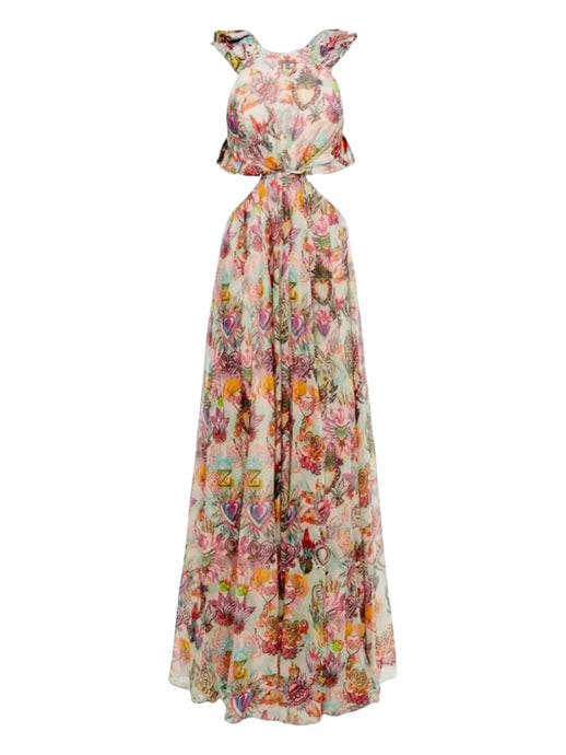 Zimmermann Flaming Hearts Long Maxi Dress