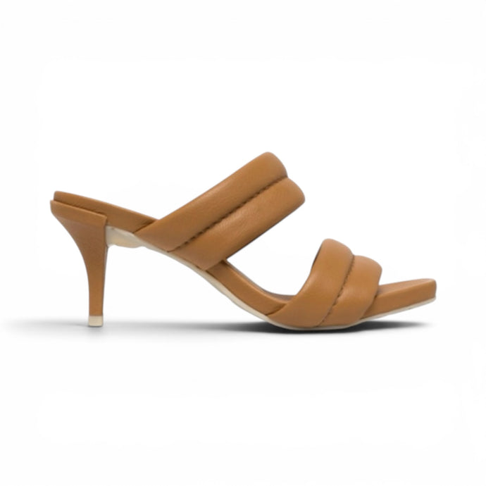 Pedro Garcia Shoes, Tan Leather Mule Sandals (size 38)