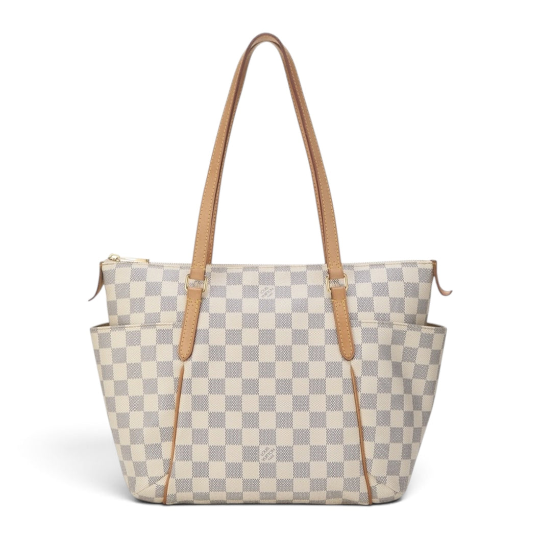 Louis Vuitton Bag, Azur Monogram Canvas Totally PM