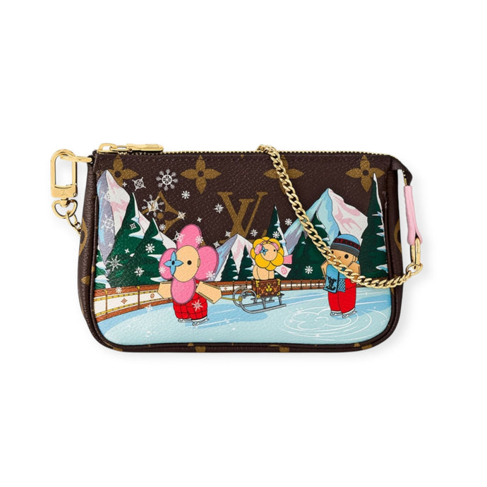 Louis Vuitton Monogram 2023 Christmas Animation Alpine Pochette Accessories