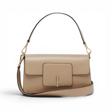 Wandler Bag, Taupe Georgia Leather Shoulder Bag