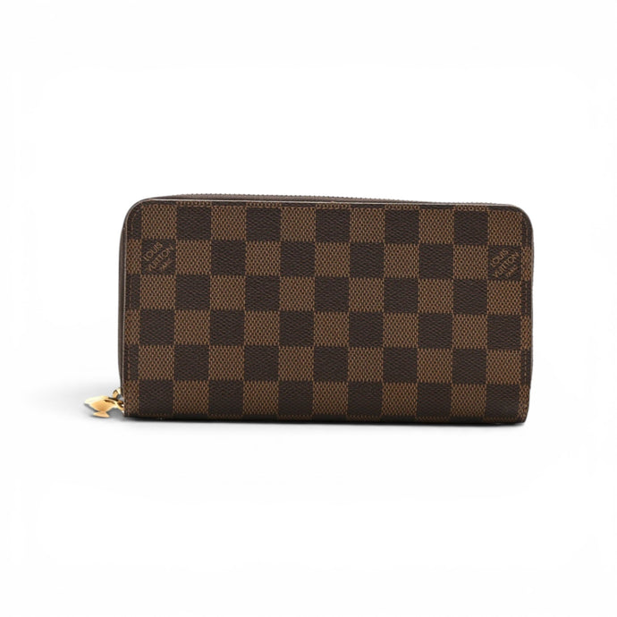 Louis Vuitton Damier Ebene Canvas Zippy Wallet