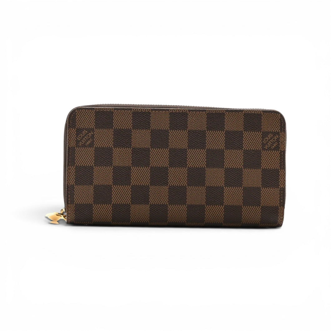 Louis Vuitton Damier Ebene Canvas Zippy Wallet