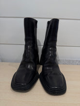 Alexander Wang Shoes, Black Leather 85mm Ankle Boots (size 36.5)