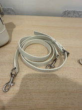 Balenciaga Bag, White Leather Graffiti Logo Print Ville Top Handle Bag