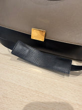 Celine Bag, Calfskin Nubuck Small Tri-Color Trapeze Bag