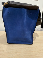 Celine Bag, Calfskin Nubuck Small Tri-Color Trapeze Bag