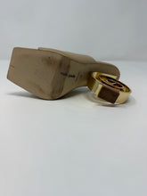 Cult Gaia Shoes, Beige Ira Swirl Heel Mule Sandals (size 35)
