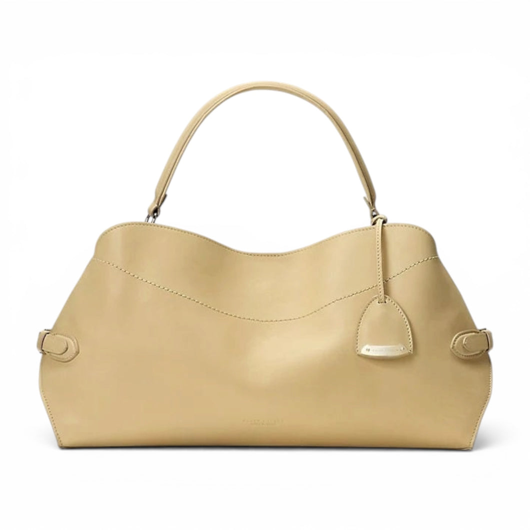 Ralph Lauren Bag, Light Sand ‘The Ralph’ Calfskin Shoulder Bag