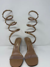 Valentino Shoes, Nude Leather 100mm Rockstud Heels (size 35)
