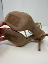 Valentino Shoes, Nude Leather 100mm Rockstud Heels (size 35)