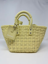 Balenciaga Bag, Butter Yellow Bistro Basket Tote