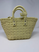 Balenciaga Bag, Butter Yellow Bistro Basket Tote