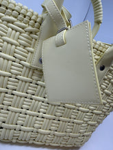 Balenciaga Bag, Butter Yellow Bistro Basket Tote