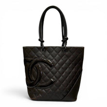 Chanel Bag, 2005 Brown Quilted Calfskin Small Cambon Tote