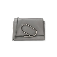 3.1 Phillip Lim Bag, Grey Calfskin Alix Soft Flap Mini Clutch