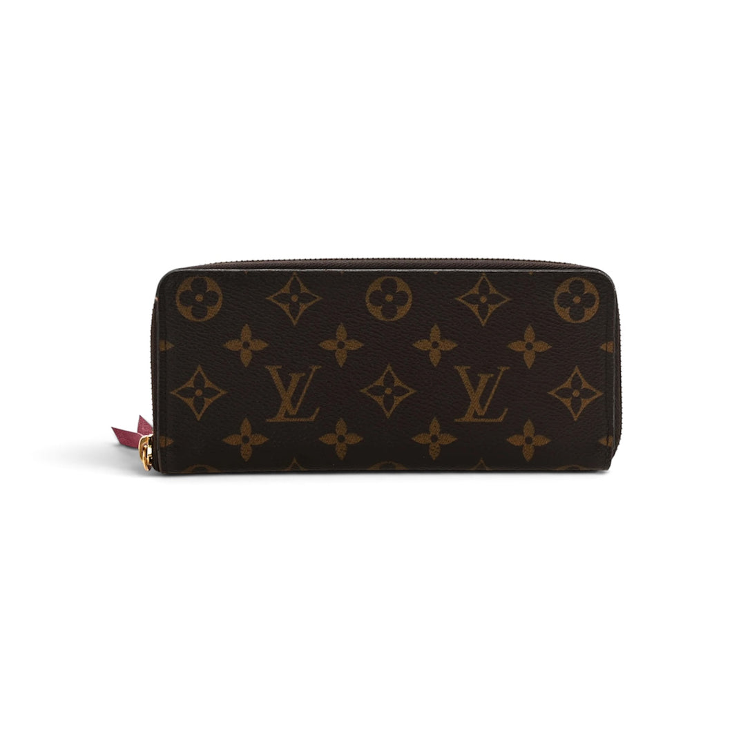 Louis Vuitton Monogram Canvas Clemence Wallet
