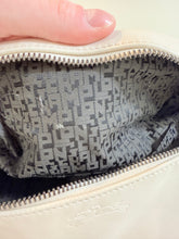 Longchamp Bag, Ecru Leather Le Pliage Xtra XS Vanity Bag