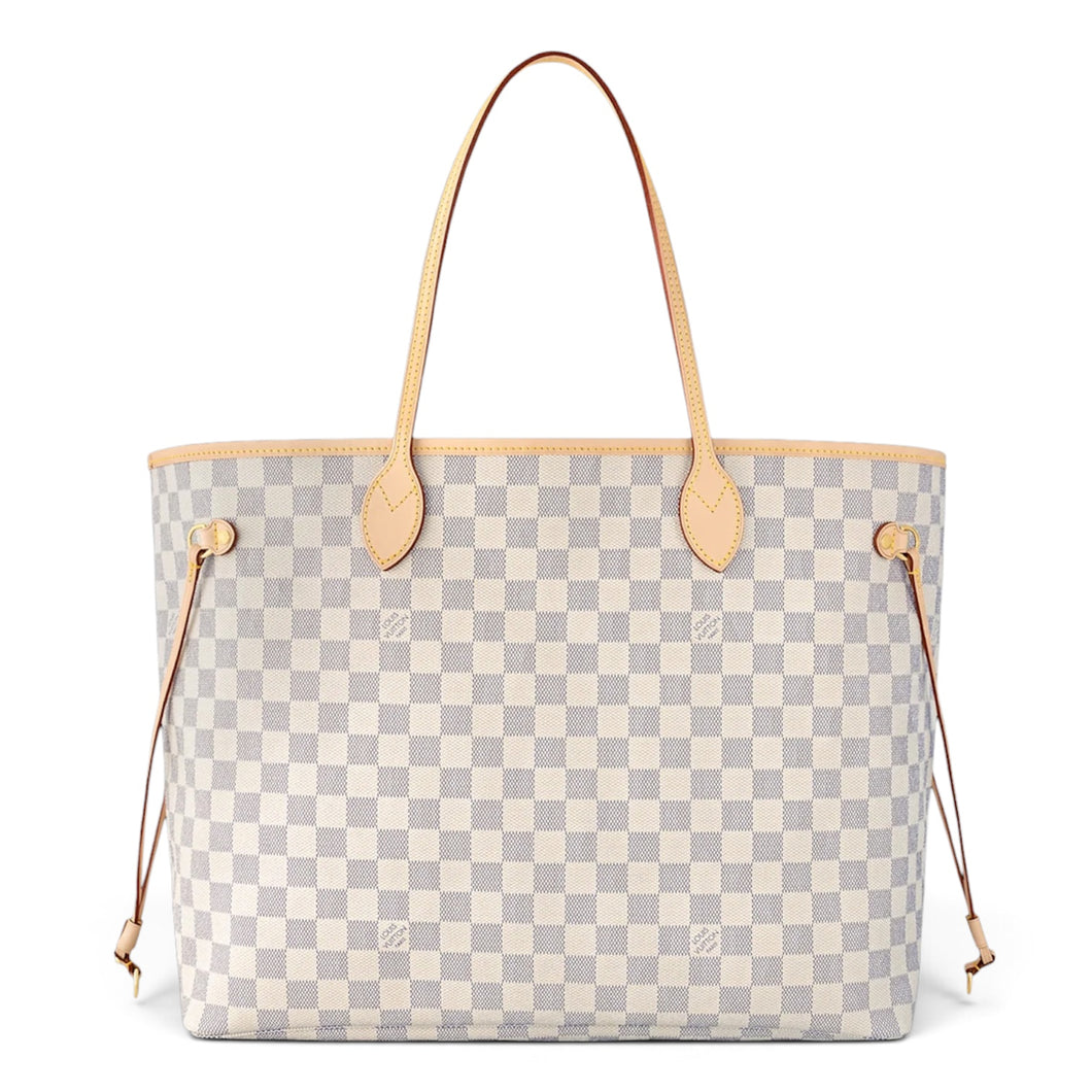 Louis Vuitton Bag, Damier Azur Canvas Neverfull GM