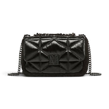 MCM Bag, Black Leather & Shearling Travia Small Shoulder Bag